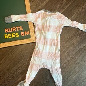 Burt’s Bees Organic Cotton Navy Super Soft Pajamas 6M
